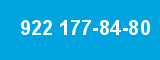 922 177-84-80 922 177-84-80